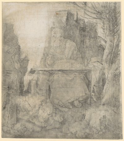 San Jerónimo junto al sauce de Albrecht Dürer