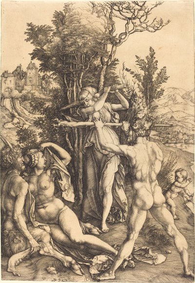 Hércules en la encrucijada de Albrecht Dürer