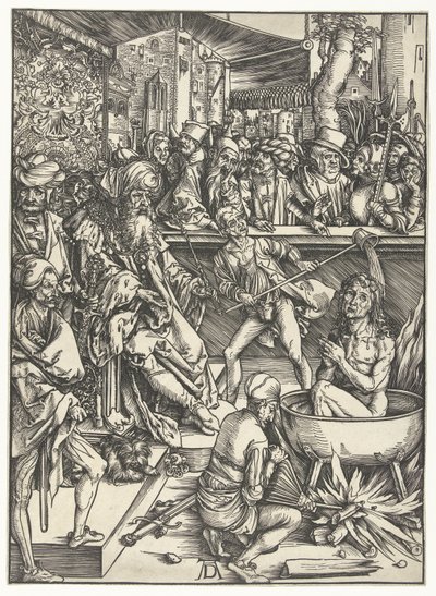 El martirio de Juan el Evangelista de Albrecht Dürer