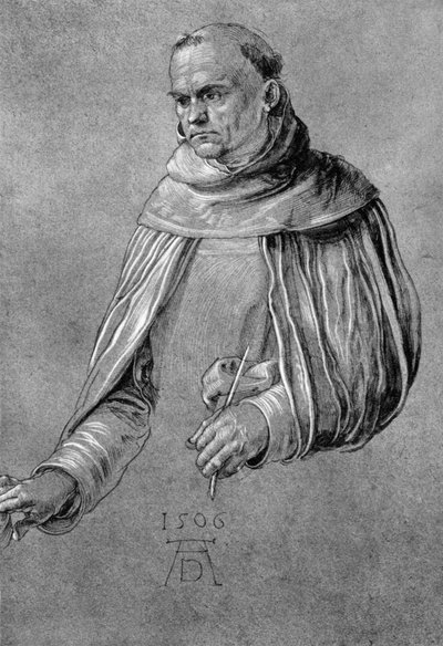 Santo Dominikus, 1506, 1936 de Albrecht Dürer