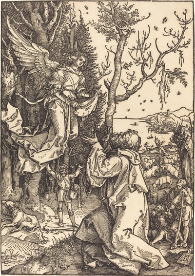Joaquín y el ángel de Albrecht Dürer