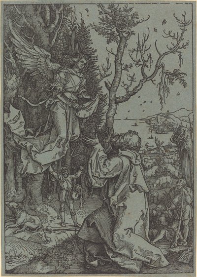 Joaquín y el ángel de Albrecht Dürer