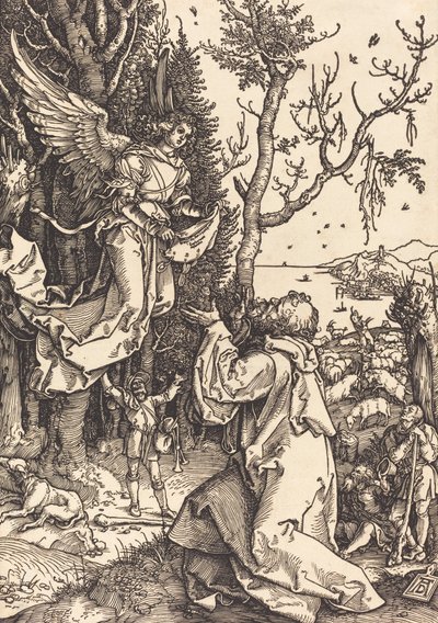 Joaquín y el ángel de Albrecht Dürer