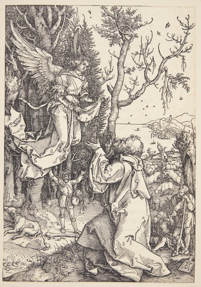 Joaquín y el ángel de Albrecht Dürer