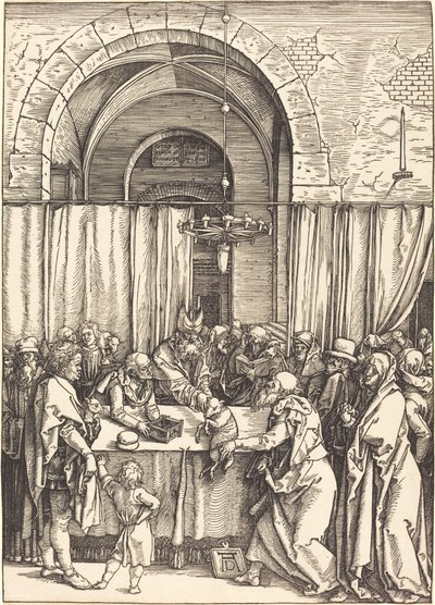 La ofrenda de Joaquín rechazada de Albrecht Dürer