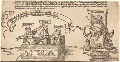 Justicia, Verdad y Razón en las acciones con el juez sentado y la Piedad durmiente de Albrecht Dürer
