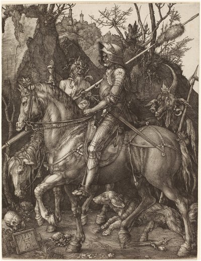 Caballero, Muerte y Diablo de Albrecht Dürer