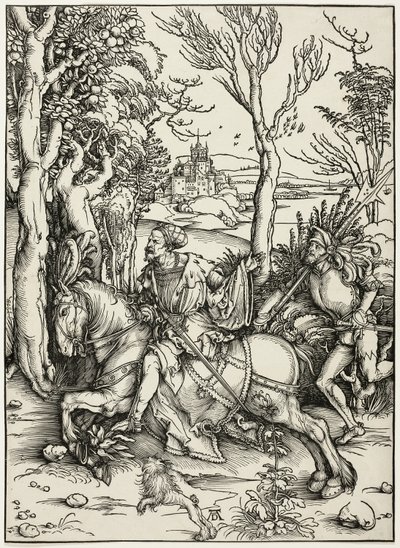 Caballero y Lansquenete de Albrecht Dürer