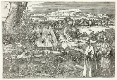 Paisaje con cañón (El Gran Cañón) de Albrecht Dürer