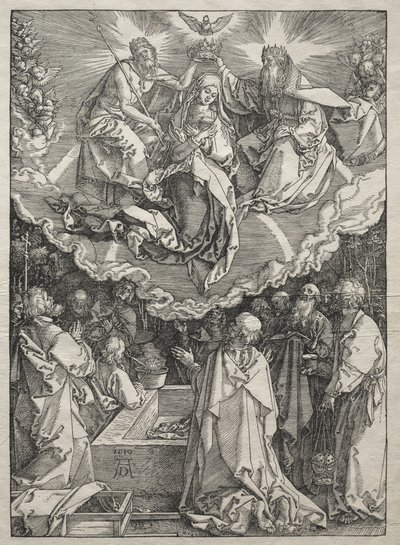 Vida de la Virgen: Asunción de la Virgen de Albrecht Dürer