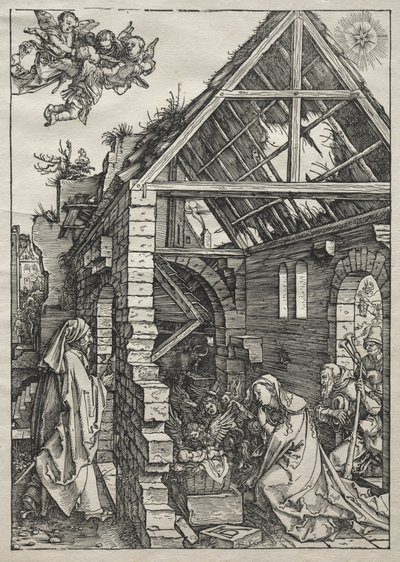 Vida de la Virgen: La Natividad de Albrecht Dürer