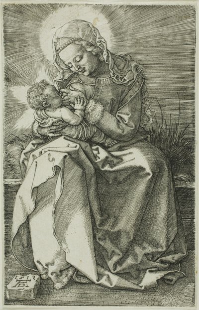 Madonna amamantando de Albrecht Dürer