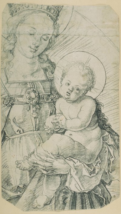 Madonna y Niño, 1514 de Albrecht Dürer