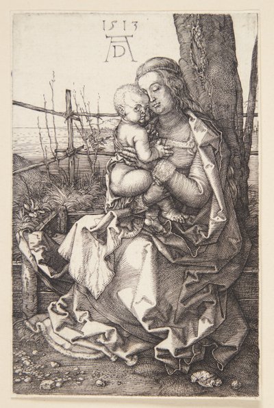Madonna amamantando de Albrecht Dürer