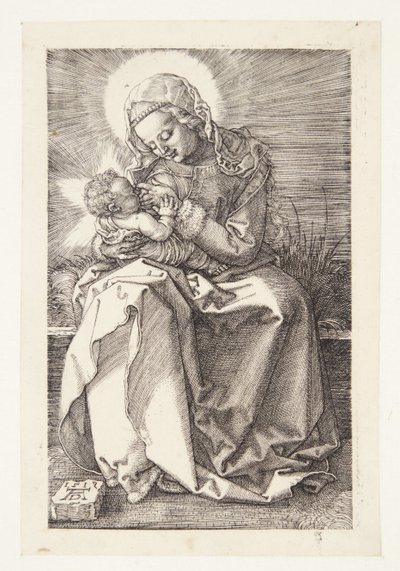 Madonna amamantando de Albrecht Dürer