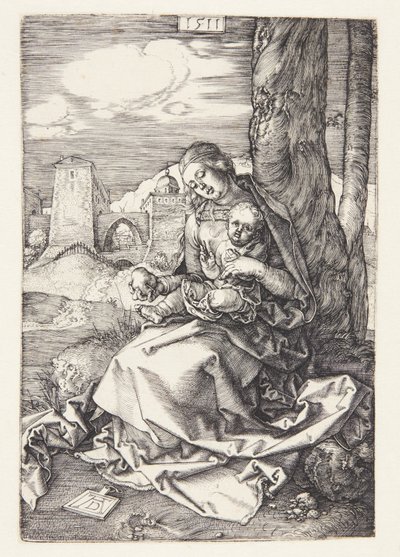 Madonna con la pera de Albrecht Dürer