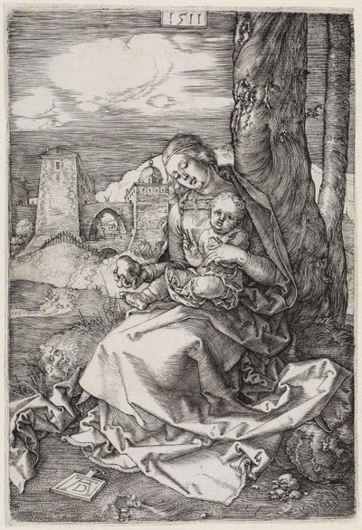 María con la pera de Albrecht Dürer
