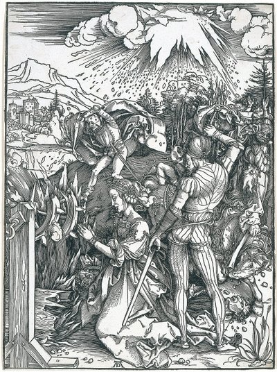 Martirio de Santa Catalina de Albrecht Dürer