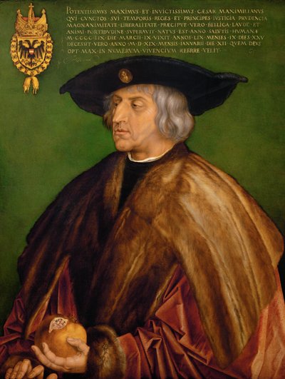 Maximiliano I, Emperador del Sacro Imperio Romano de Albrecht Dürer