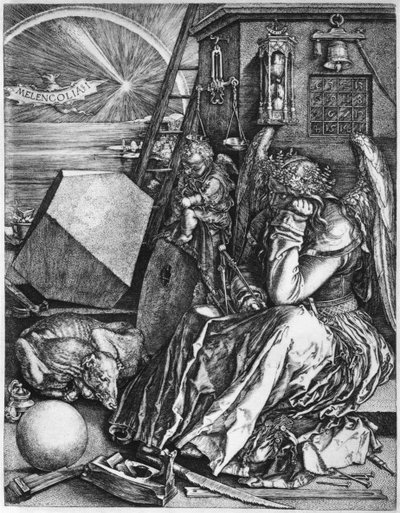 Melancolía, 1514, 1936 de Albrecht Dürer