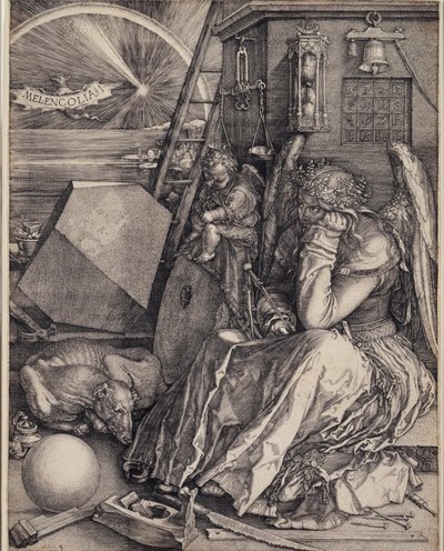 Melancolía I de Albrecht Dürer