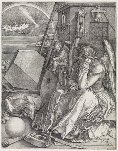 Melencolia I (La melancolía) de Albrecht Dürer