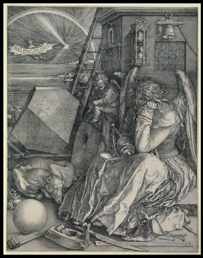 Melencolia I (La melancolía) de Albrecht Dürer