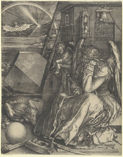 Melancolía I de Albrecht Dürer