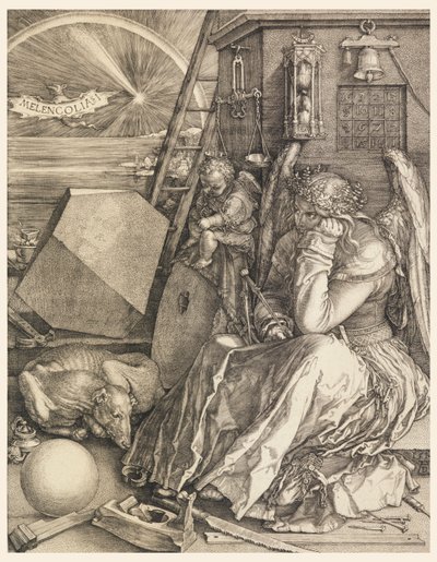 Melancolía I de Albrecht Dürer