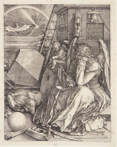 Melancolía I de Albrecht Dürer