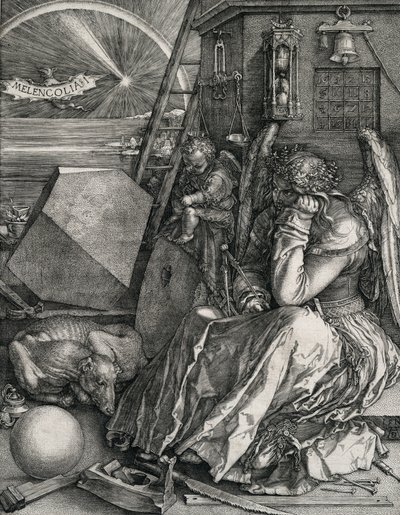 Melancolía I de Albrecht Dürer