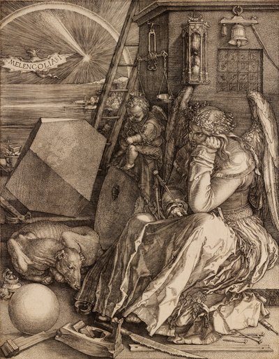 Melancolía I de Albrecht Dürer