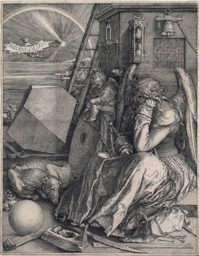 Melancolía I de Albrecht Dürer