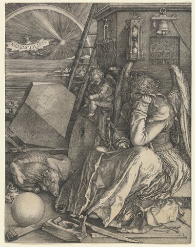 Melancolía I de Albrecht Dürer