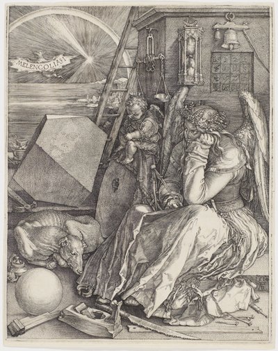Melancolía I de Albrecht Dürer