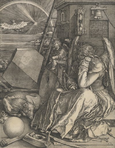 Melancolía I, 1514 de Albrecht Dürer