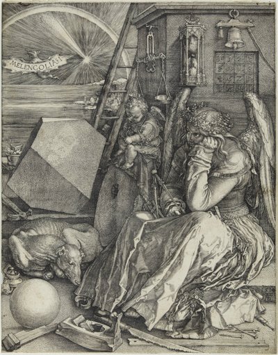 Melancolía I de Albrecht Dürer