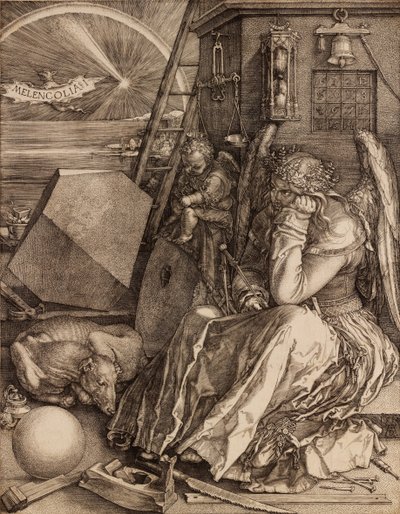 Melancolía I, 1514 de Albrecht Dürer