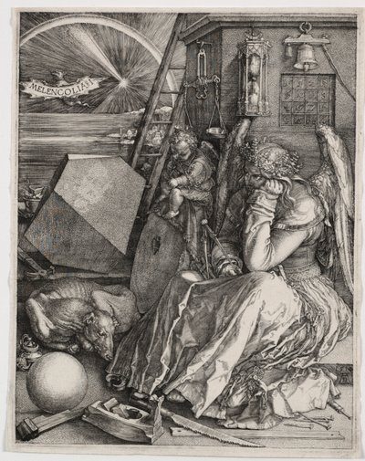 Melancolía I, 1514 de Albrecht Dürer