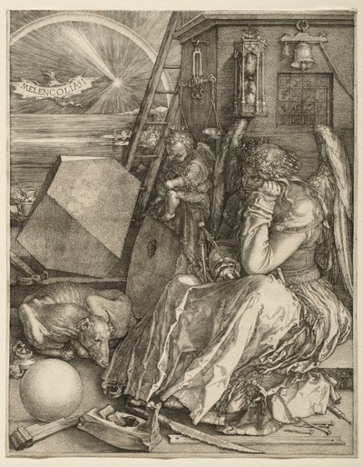 Melancolía I, 1514 de Albrecht Dürer