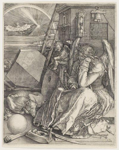 Melancolía I, 1514 de Albrecht Dürer