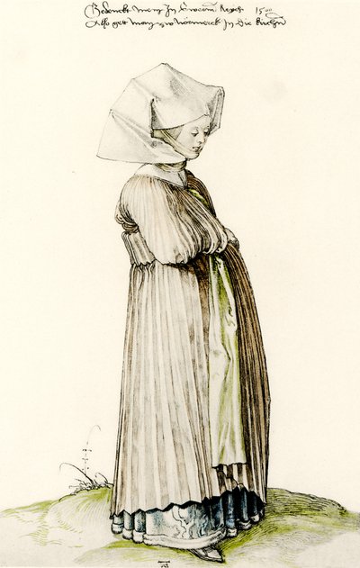 Feligresa de Núremberg de Albrecht Dürer