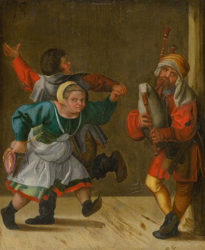 Baile campesino, c.1600 de Albrecht Dürer