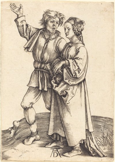 Campesino y su esposa de Albrecht Dürer