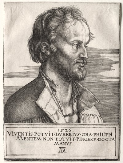 Felipe de Melanchthon de Albrecht Dürer
