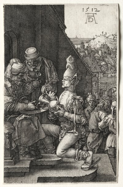 Pilato lavándose las manos de Albrecht Dürer