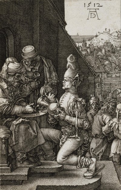 Pilato se lava las manos de Albrecht Dürer