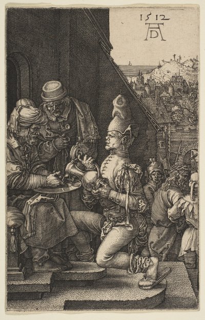 Pilato lavándose las manos, de La Pasión de Albrecht Dürer