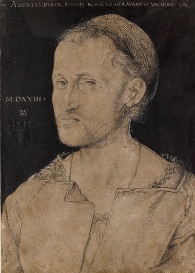 Retrato de Hans Burgkmair, 1518 de Albrecht Dürer