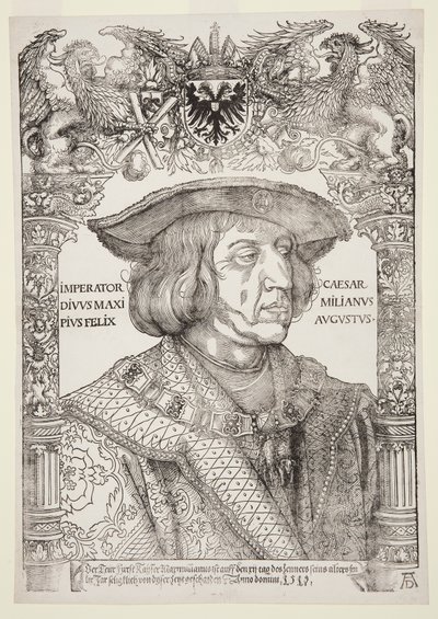 Retrato de Maximiliano I de Albrecht Dürer